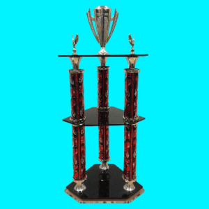 3 Double Pillar Trophy