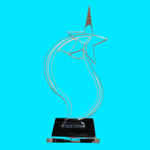 Acrylic Glass Star Holder