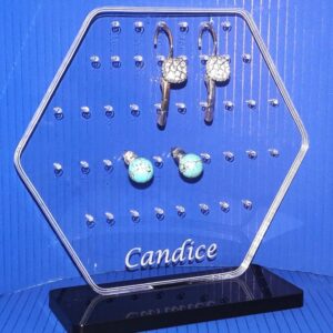 Acrylic Kids Earing Holder