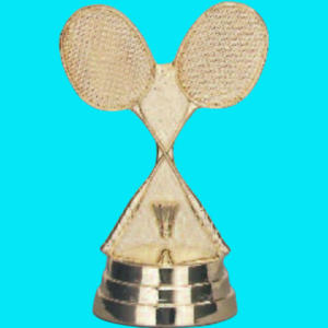 BADMINTON CROSSED BATS