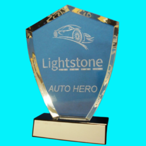 Lightstone Glass Trophy