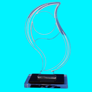 Acrylic Glass Flame Holder 50mm