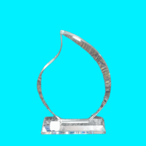 Glass Flame Trophy