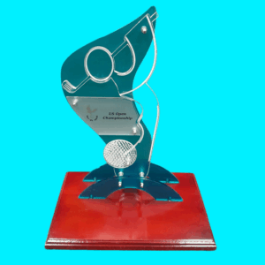 Acrylic Golf Trophy
