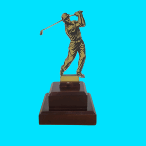 ACRYLIC MALE GOLFER