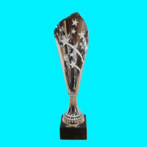 SILVER METAL TROPHY