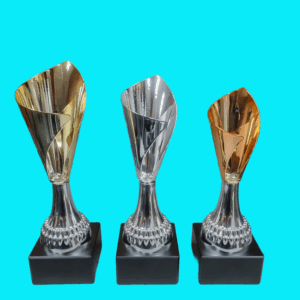 Metal Trophy 1st' 2nd' & 3rd