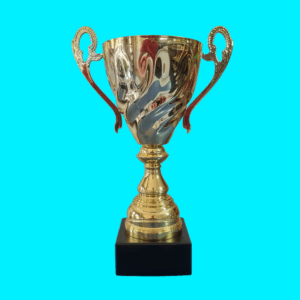 GOLD OPEN METAL CUP