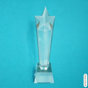 Optical Crystal Star Trophy