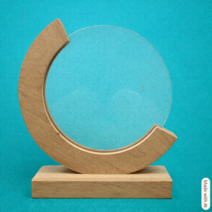 Crystal Circle Plaque Trophy