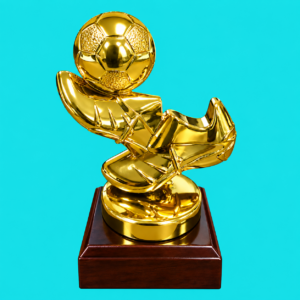 Golden Boot Soccer Trophy