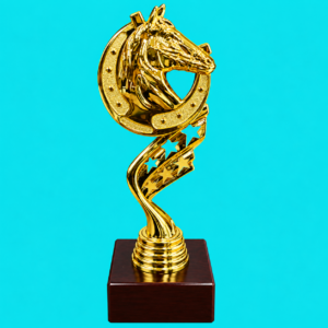 Horse Riding Star Trophy